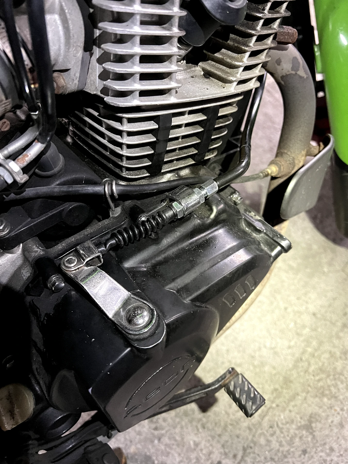 離合器線更換完成