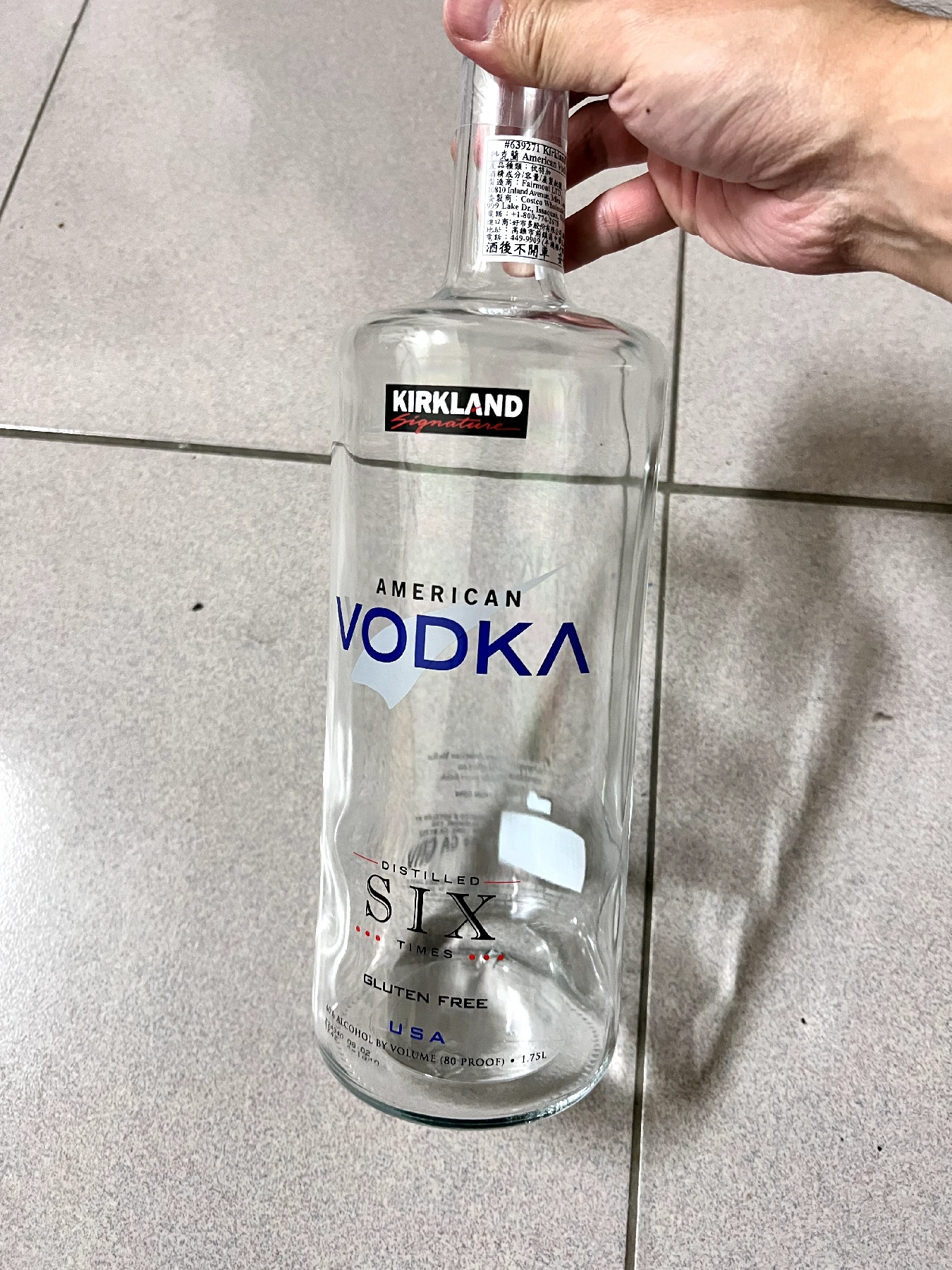 自釀梅酒所需材料-好市多伏特加