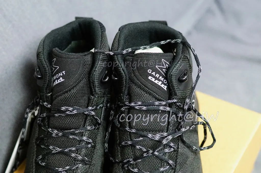 GARMONT 不對稱鞋口與鞋舌 GARMONT 不對稱鞋口與鞋舌