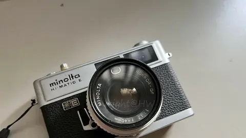 Minolta Hi-matic E 我的第一台RF
