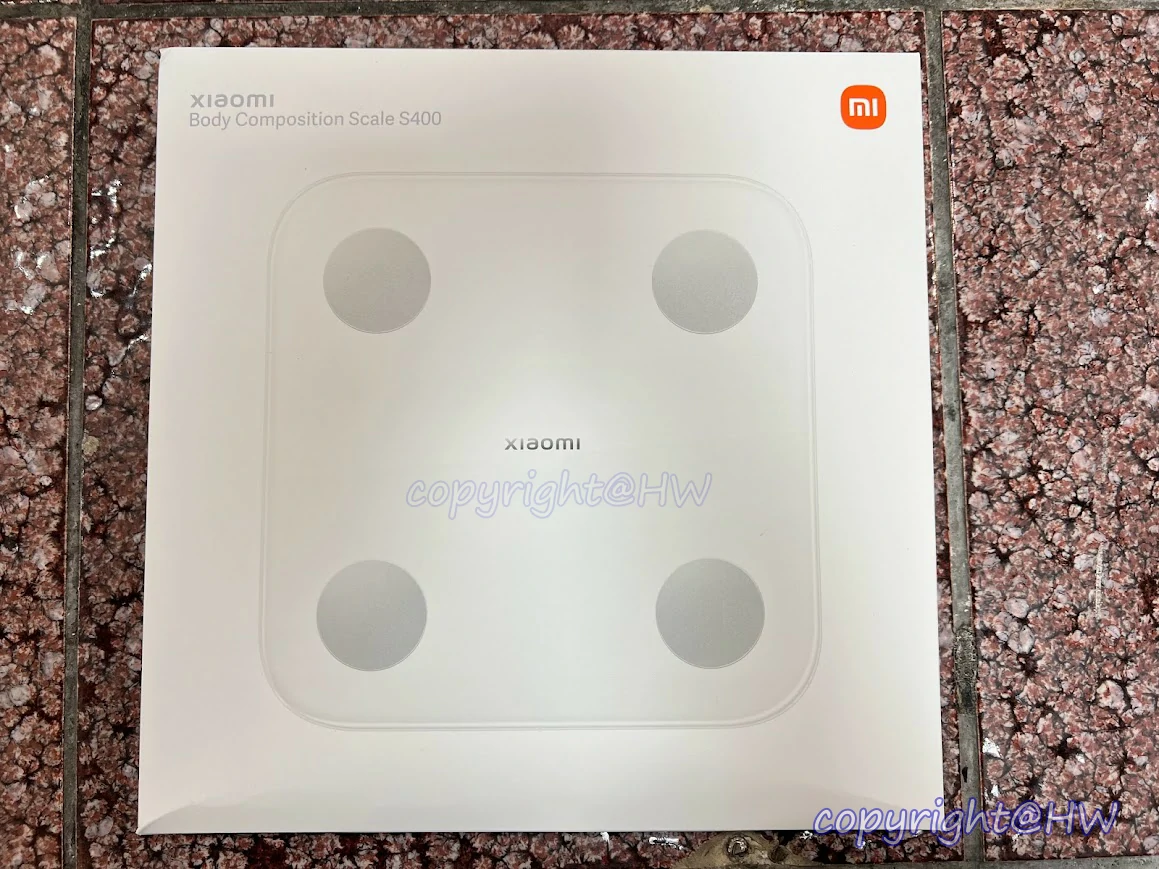 小米體脂機S400盒裝正面 小米體脂機S400盒裝正面