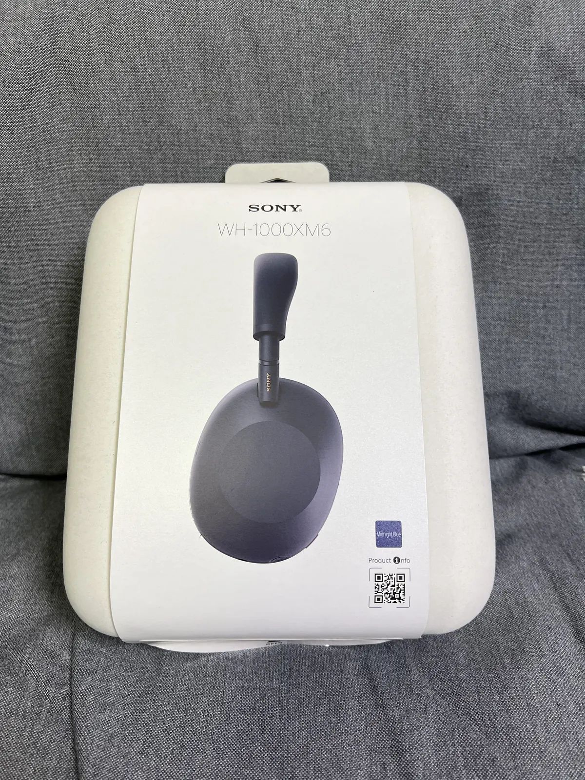 SONY WH-1000XM6 午夜藍外包裝 SONY WH-1000XM6 午夜藍外包裝